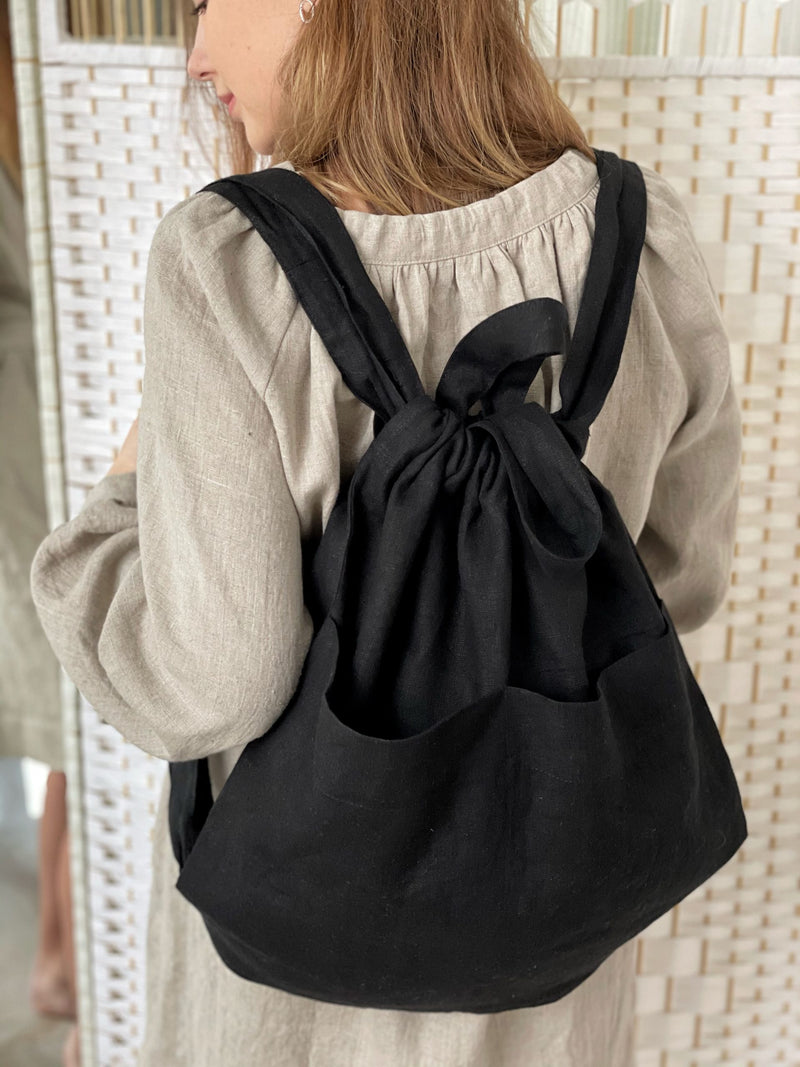 Diana Linen Backpack