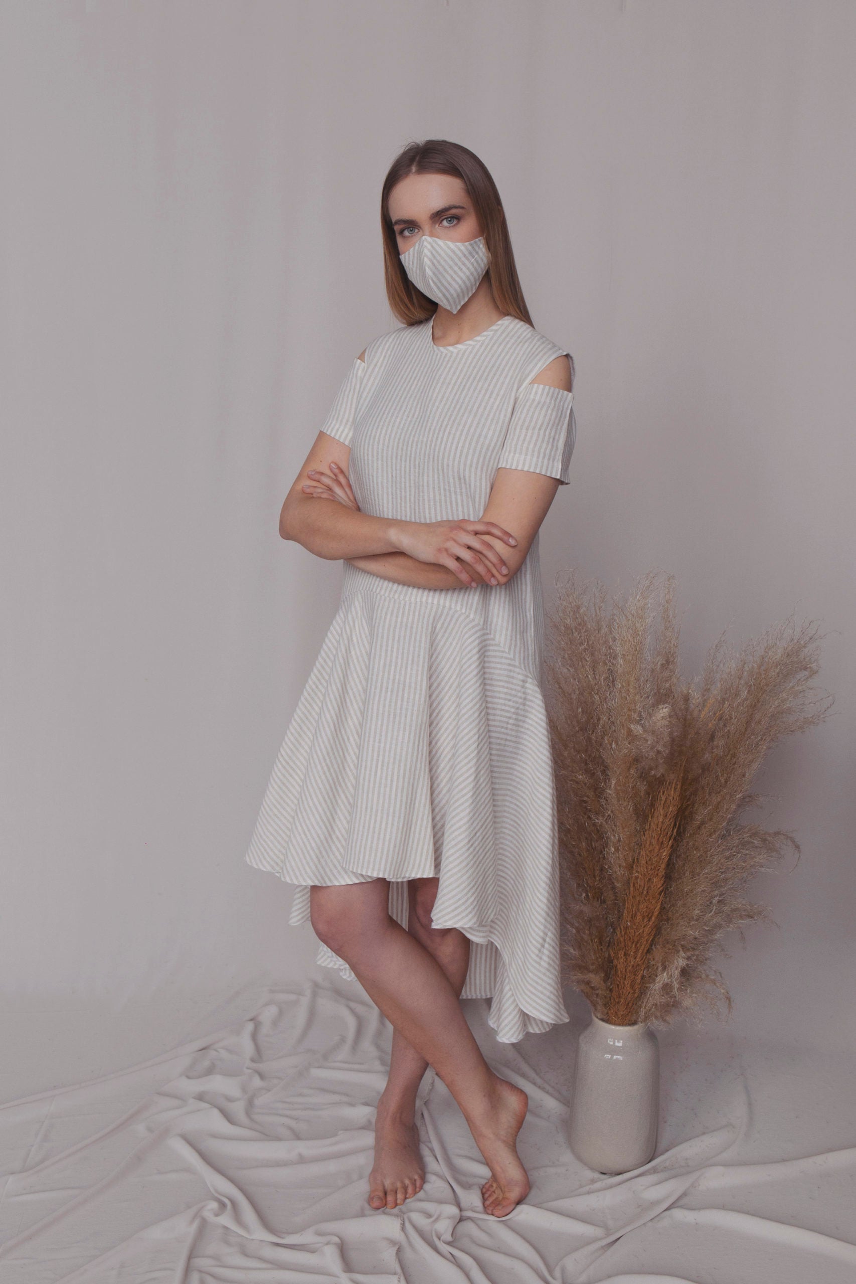 Elle Linen Dress