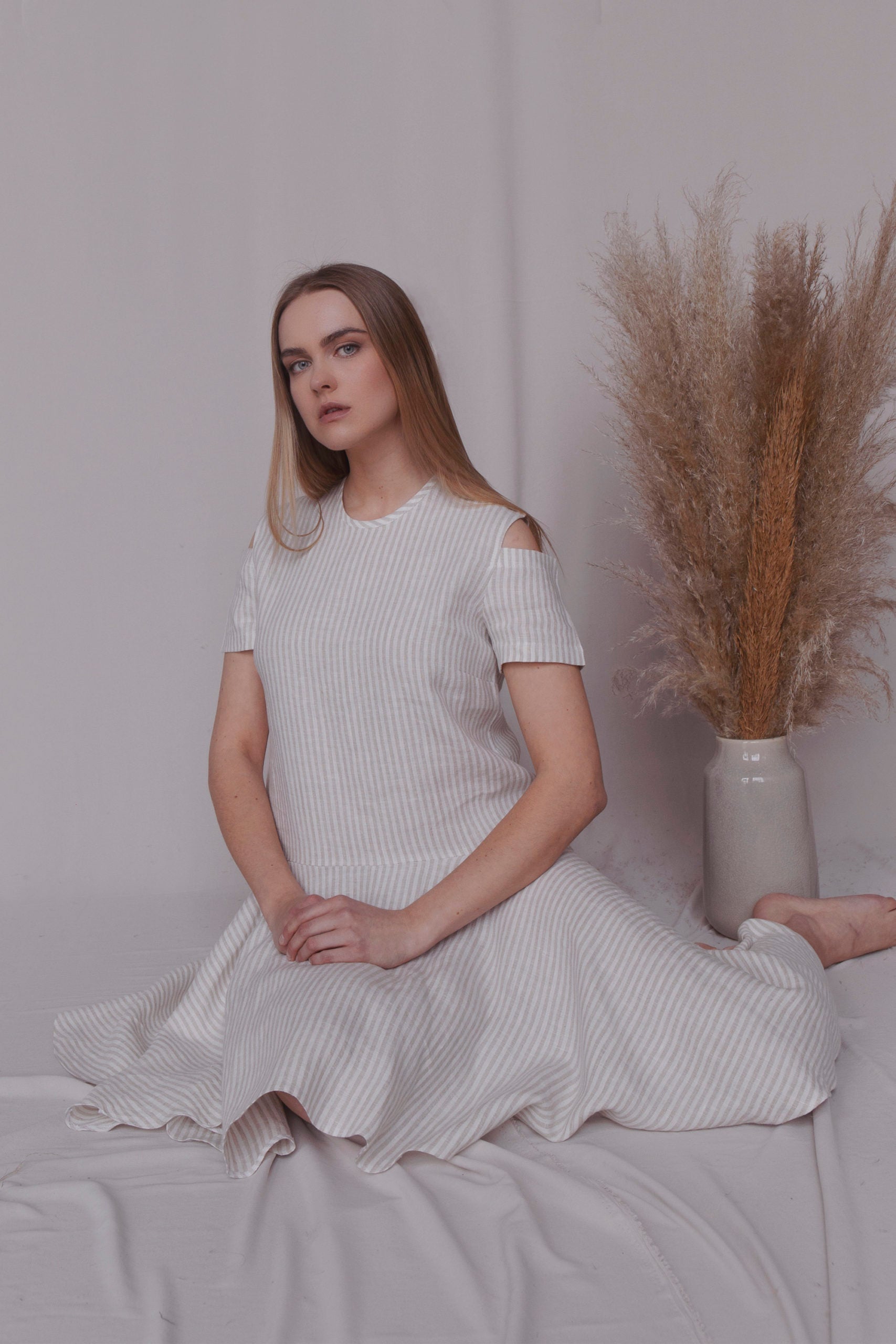 Elle Linen Dress