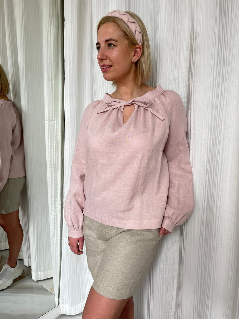 Fiona Linen Blouse