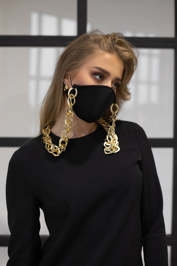Gold Face Mask