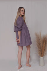 Amy Mini Linen Dress