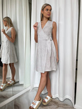 Lora Linen Dress