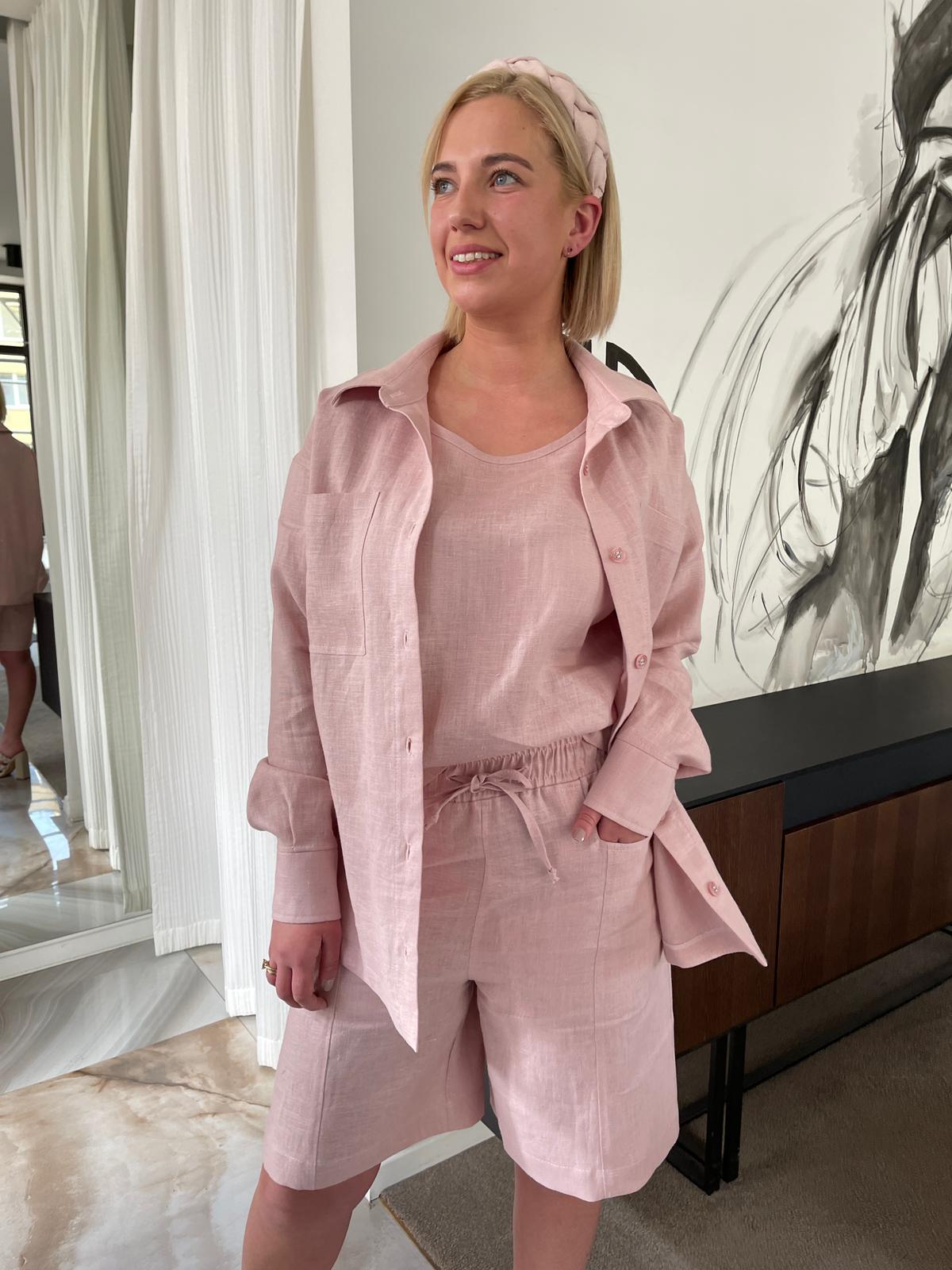 Megan 3 dalių lininis kostiumas