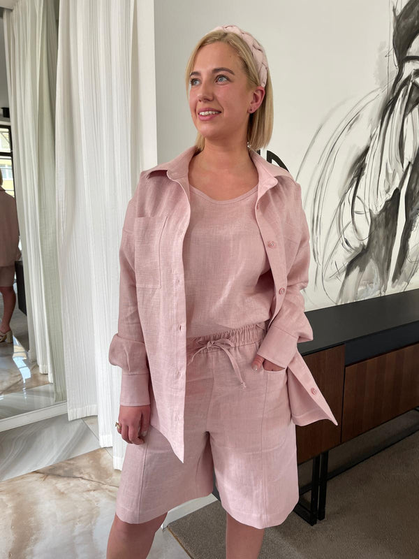 Megan 3 Piece Linen Suit