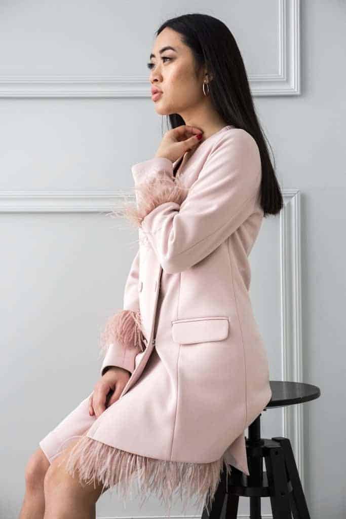 Cherry švarko suknelė