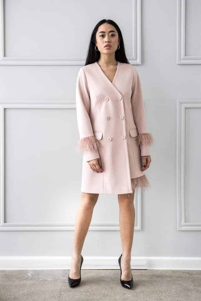 Cherry švarko suknelė