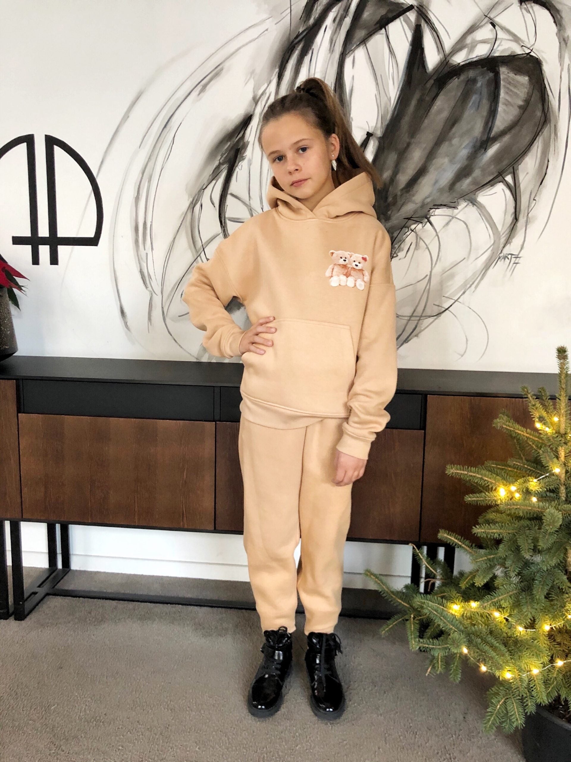 Terri mergaitės namų kostiumas