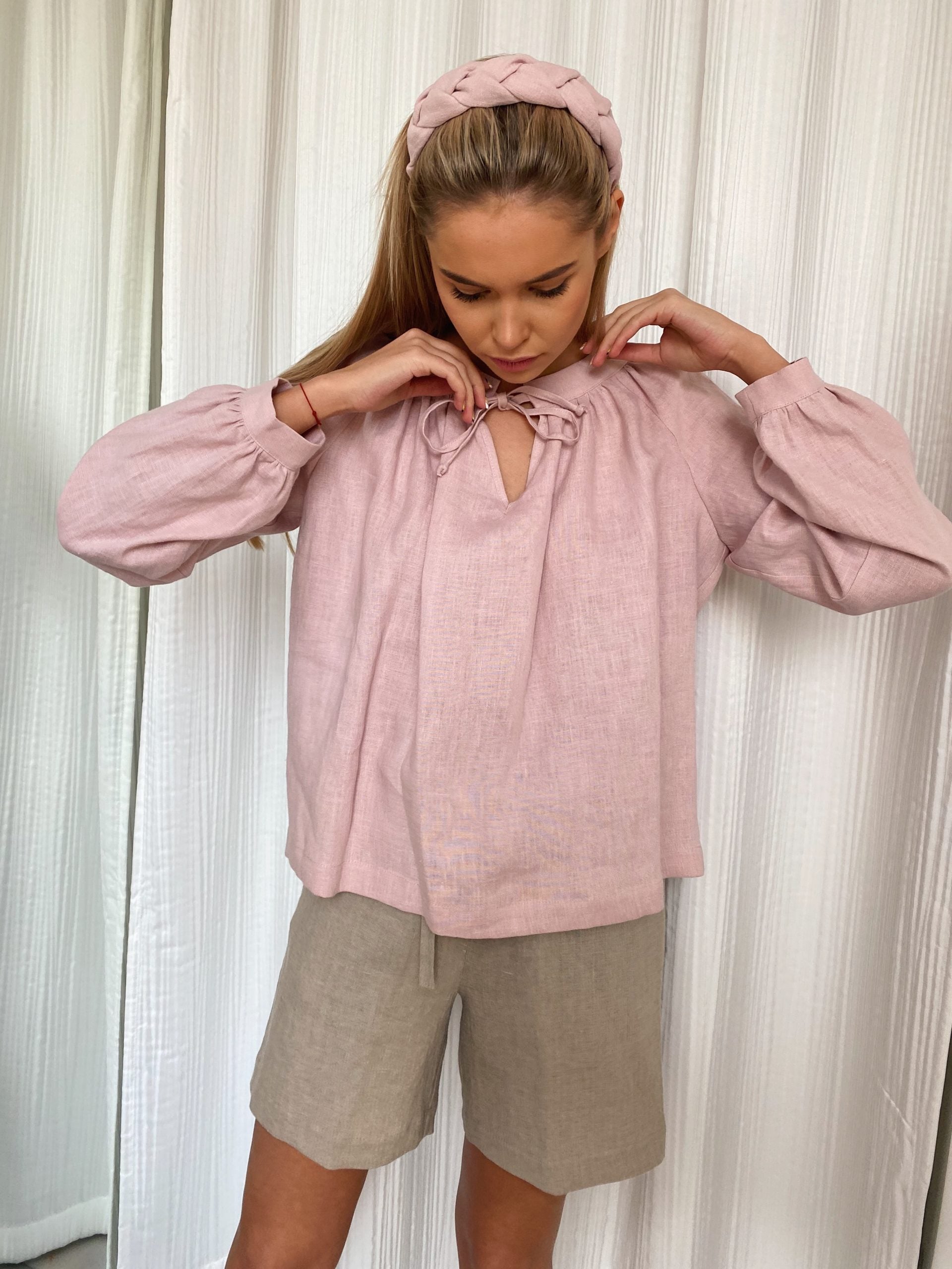 Lomi Lininiai šortai