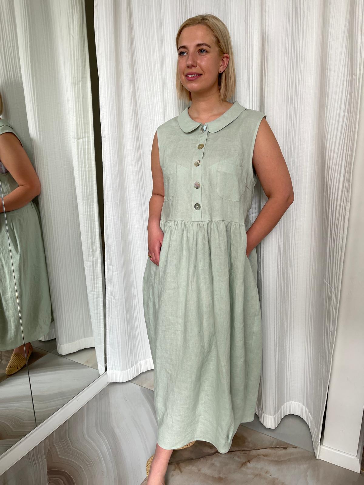 Olivia lininė suknelė